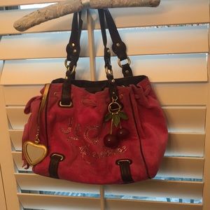 JUICY COUTURE pink shoulder bag